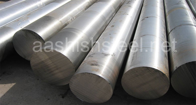 Original Photograph Of Stainless Steel 316 Round Bars At Our Warehouse Mumbai, India