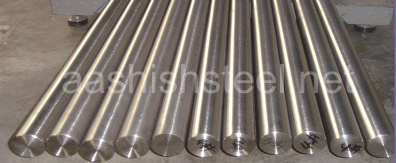 Original Photograph Of Incoloy 800 Round Bars At Our Warehouse Mumbai, India