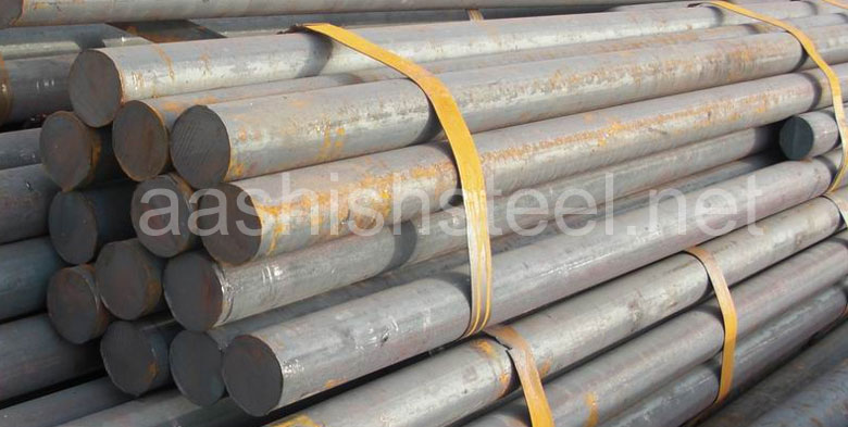 Original Photograph Of Incoloy 800H Round Bars At Our Warehouse Mumbai, India