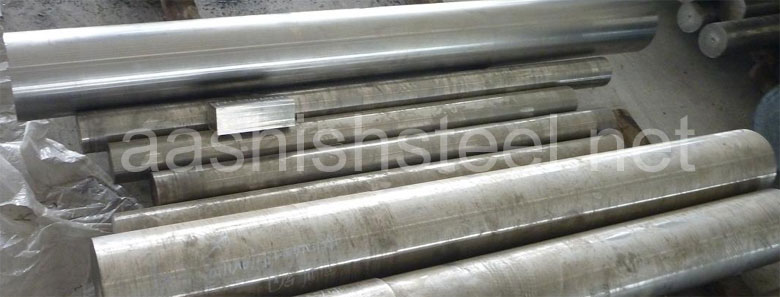 Original Photograph Of Inconel X-750 Round Bars At Our Warehouse Mumbai, India