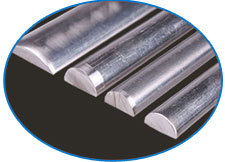  Stainless Steel 321 Half Round bar