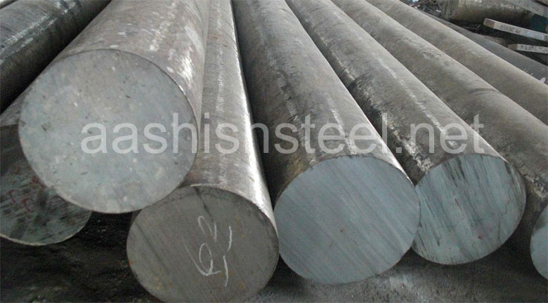 Original Photograph Of ASTM B865 Monel K500 Round Bars At Our Warehouse Mumbai, India