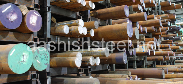 Original Photograph Of Nickel Alloy 201 Round Bars At Our Warehouse Mumbai, India