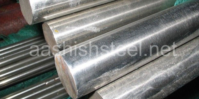 Original Photograph Of UNS S32750 Super Duplex Steel Round Bars At Our Warehouse Mumbai, India