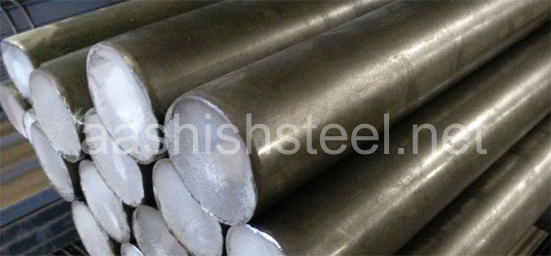 Original Photograph Of Super Duplex Steel UNS S32760 Round Bar At Our Warehouse Mumbai, India