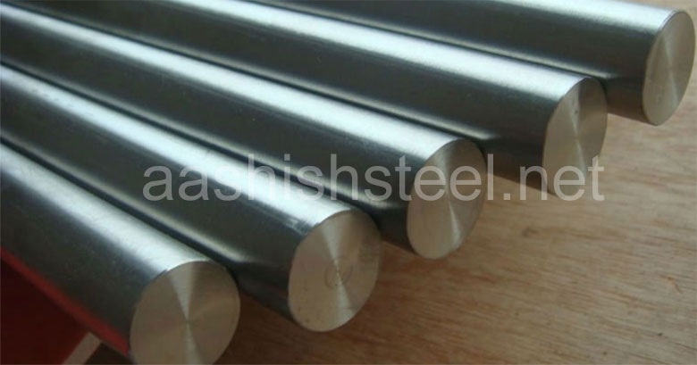 Original Photograph Of Titanium Grade 1 Round bar At Our Warehouse Mumbai, India